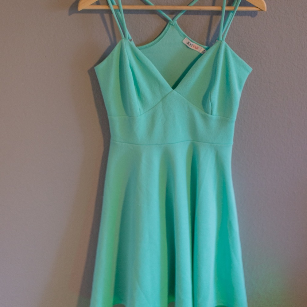 Turqouise V Dress